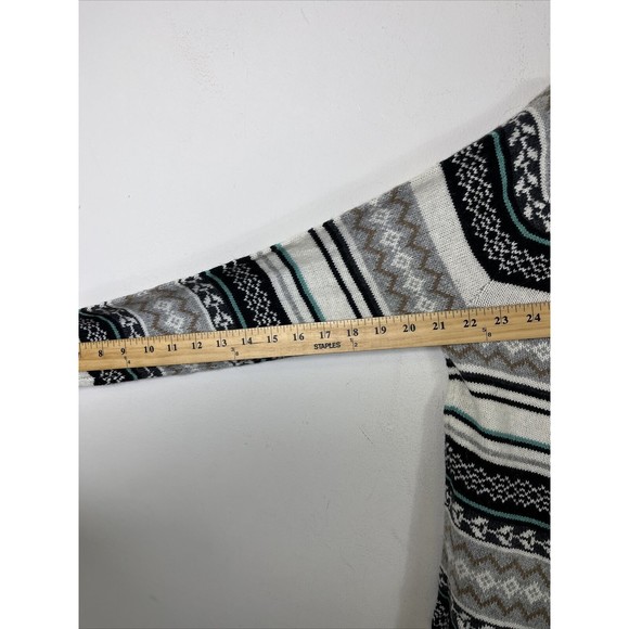 Old Navy Women's Lambs Wool Blend Fair Isle Pullover V Neck Sweater XS NWT $24 - Picture 7 of 7